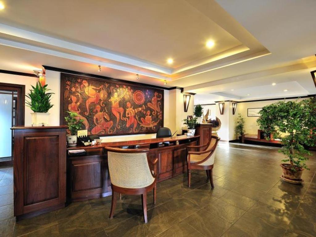 Lao Orchid Hotel Vientiane Bagian luar foto